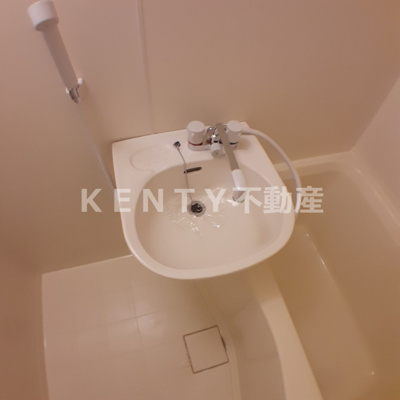 【洗面所】 | ロイヤルアメニティー南馬込 | 独立洗面台、朝の身支度には欠かせません