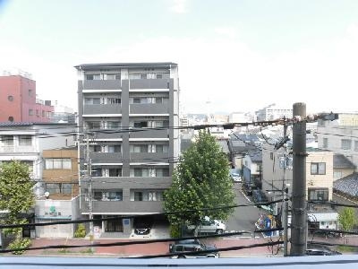 I-arts七条大宮（アイアーツ七条大宮）の展望|東向き眺望・京都タワー見えます。