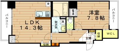 I-arts七条大宮（アイアーツ七条大宮）の間取り