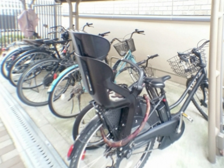 グランボヌール花屋敷 A棟のその他共用部分|駐輪場