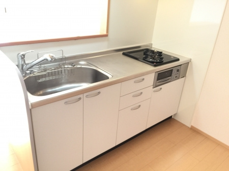 グランボヌール花屋敷 A棟のキッチン|キッチン