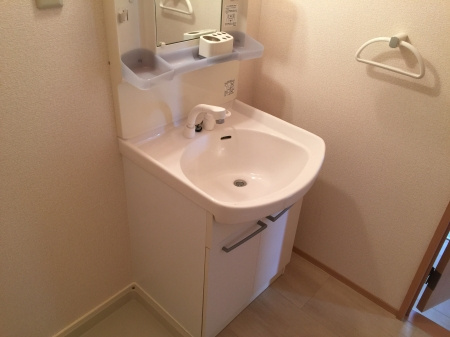 グランボヌール花屋敷 A棟の洗面所|洗面所