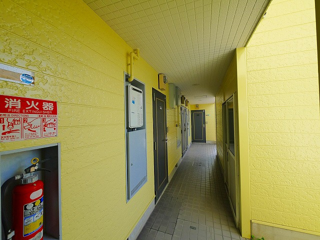 レオ四条大路のその他共用部分|廊下部分です