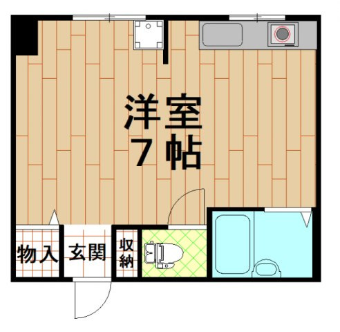 グランツ東上小阪 ( 近畿大学 一人暮らし )の間取り