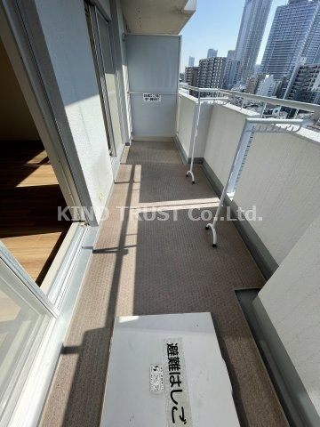北梅田パーク・レジデンスのバルコニー|バルコニー付きです
