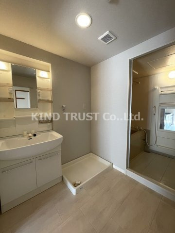 北梅田パーク・レジデンスの洗面所|使いやすい洗面所です