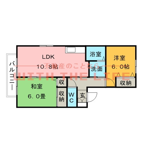 グランデール【キャッシュバック対象】の間取り