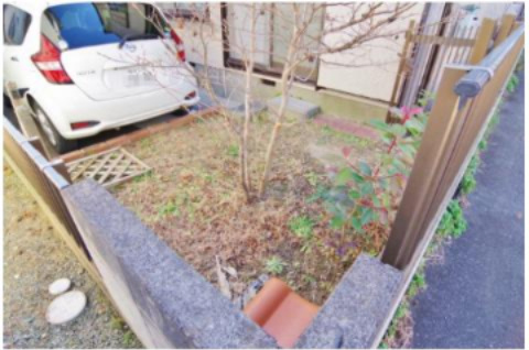 南荻島佐藤貸家の庭|お庭付き♪