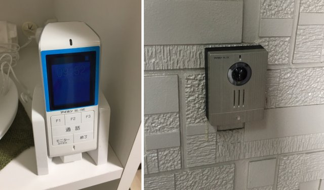 南荻島佐藤貸家のセキュリティ|TVモニターホン設置あります