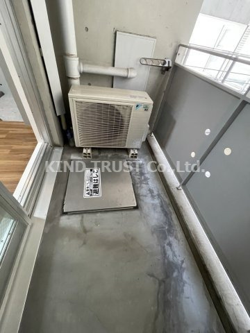 ローツェⅡのバルコニー|広々としたバルコニーです