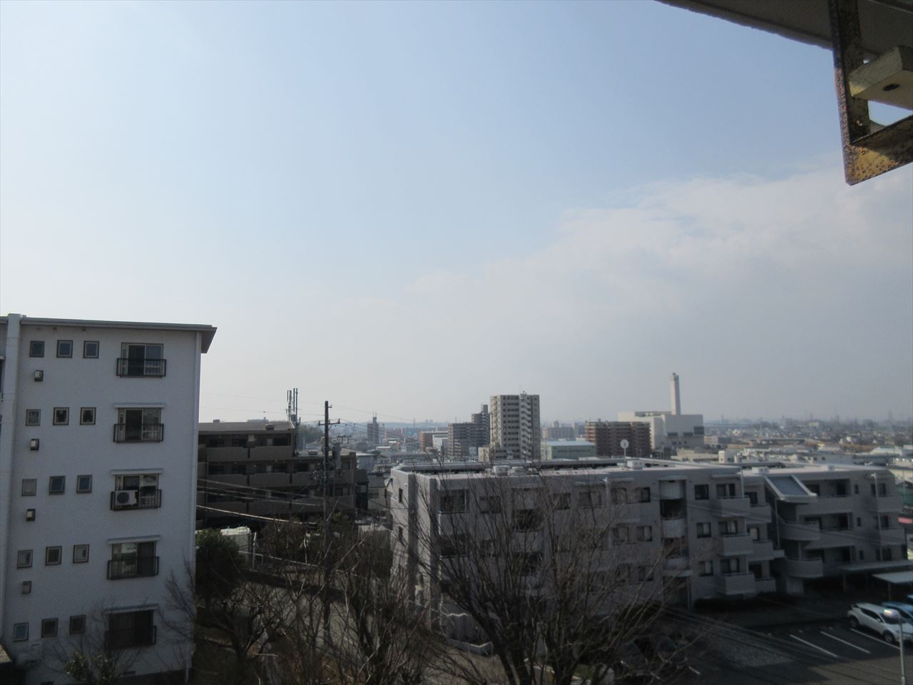 上の山団地4号棟の展望|上の山団地4号棟