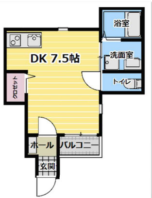 エターナルシー大観町の間取り