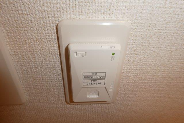 シエロガーデン倉敷Bの設備|無料ＷＩ－ＦＩ完備