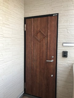 フェリオ朝霧の玄関