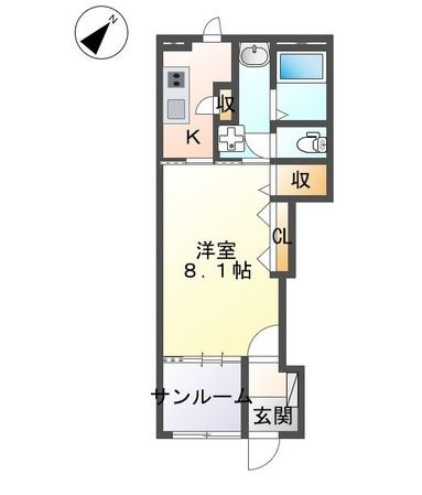 モルガンＢの間取り