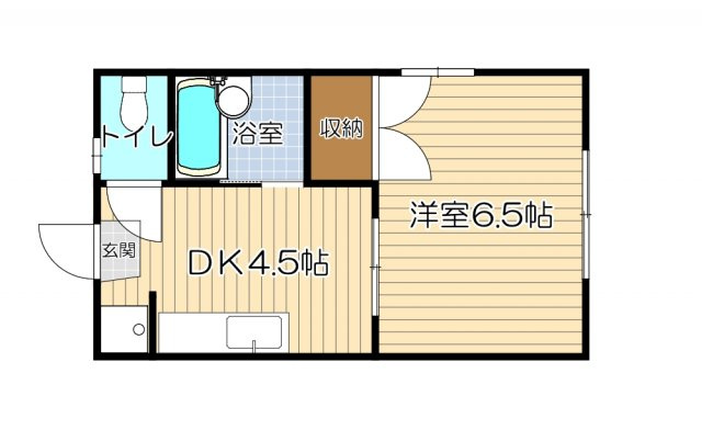 【間取り】 | パレス若園