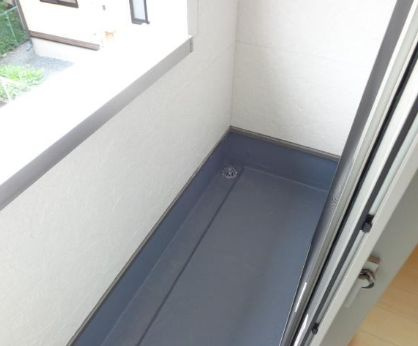 アレイひまわりのバルコニー