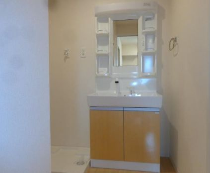 アレイひまわりの独立洗面台