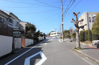 【前面道路含む現地写真】