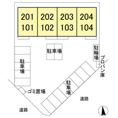 【区画図】 | サニーコート