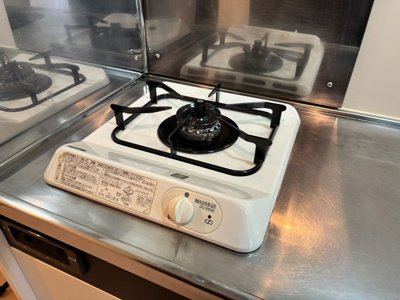 【キッチン】 | アトレ三田 | 1口ガスコンロ付きのキッチンです！自炊生活で楽しく健康に☆