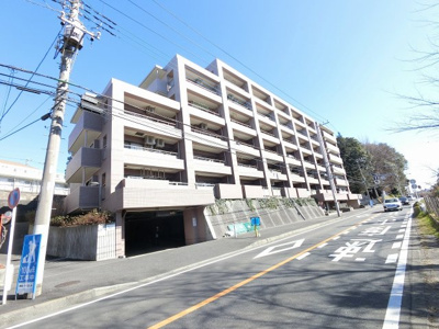 【外観】 | ライオンズガーデン青葉台南 | 総戸数５３戸、１９９６年３月築、管理人は日勤勤務につき管理体制良好です♪