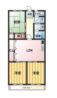 【間取り】 | ツインプレジャー古川