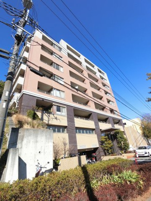 【外観】 | ネバーランド青葉台 | 総戸数５８戸、２００３年１０月築、管理人は日勤勤務につき管理体制良好です♪