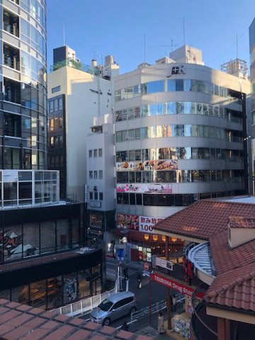 渋谷区宇田川町の事務所の展望