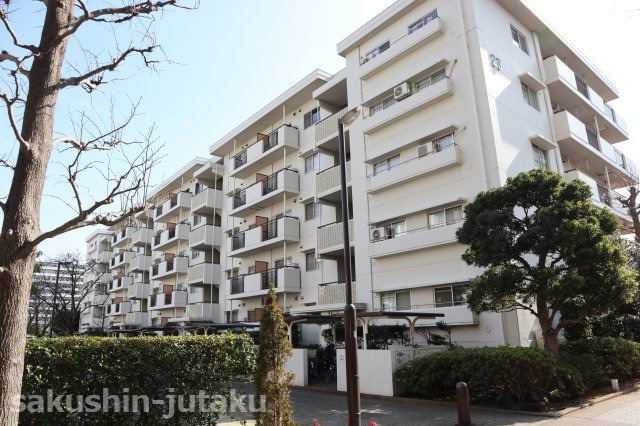 谷津パークタウン一番街の外観