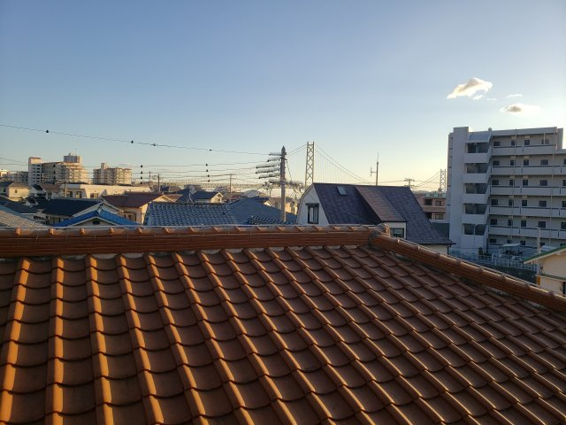 舞美荘の展望|日当たり良好☆神戸市垂水区　舞美荘☆