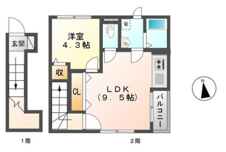 【間取り】 | ゼアーズⅡ