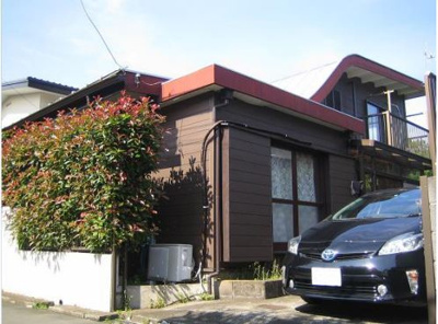 【外観】 | 茅ヶ崎市赤羽根　戸建 | お庭も駐車場もございます見た目も素敵なスローライフ生活は如何ですか！