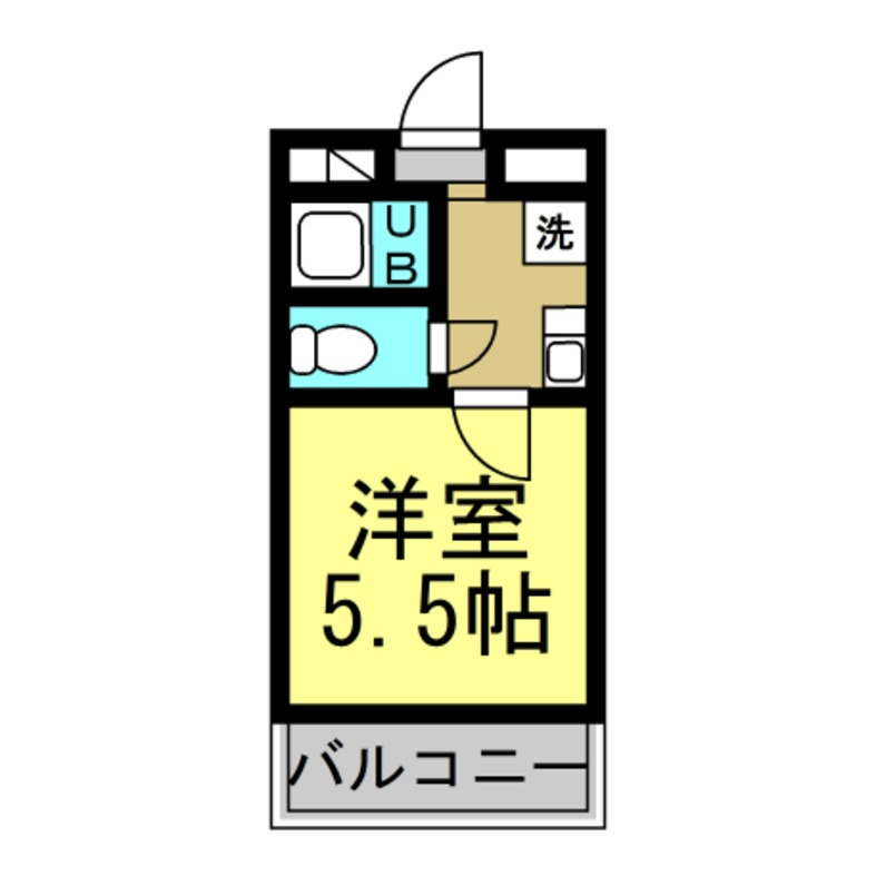 メユールOHMURAの間取り