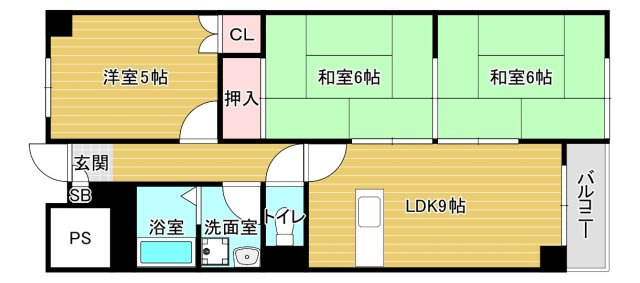 アデューウエダの間取り