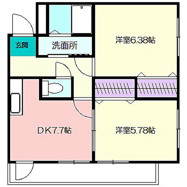 メイプルハウスの間取り