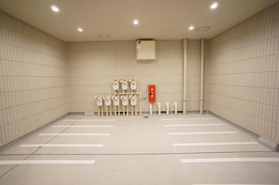 【その他共用部分】 | サウス　ユニヴェール | 建物内の自転車置場です。雨にぬれずに快適です