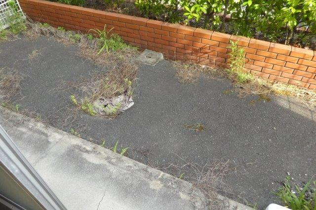 マンションフクミの庭|専用庭