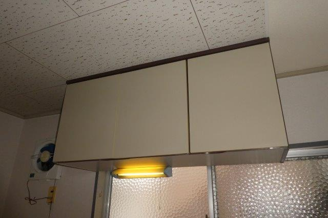 マンションフクミのキッチン|キッチン上収納