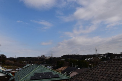 【展望】 | 稲城市坂浜　2期　新築戸建 | 景色を遮るものがないと、陽の光を長い時間浴びられます。空気も澄んでいるように感じますね。