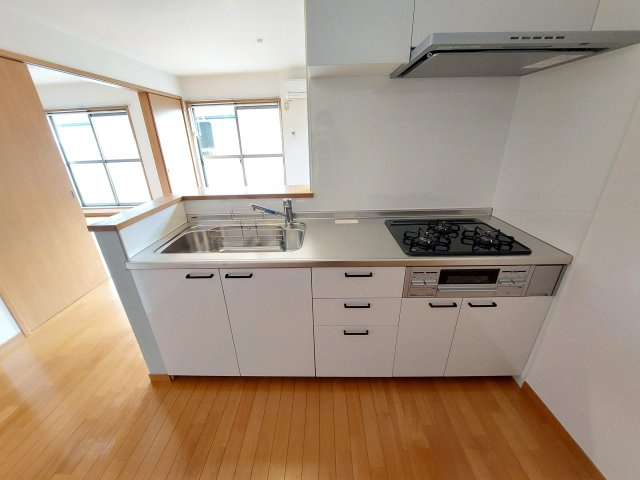 リビングタウン狭山池D棟のキッチン