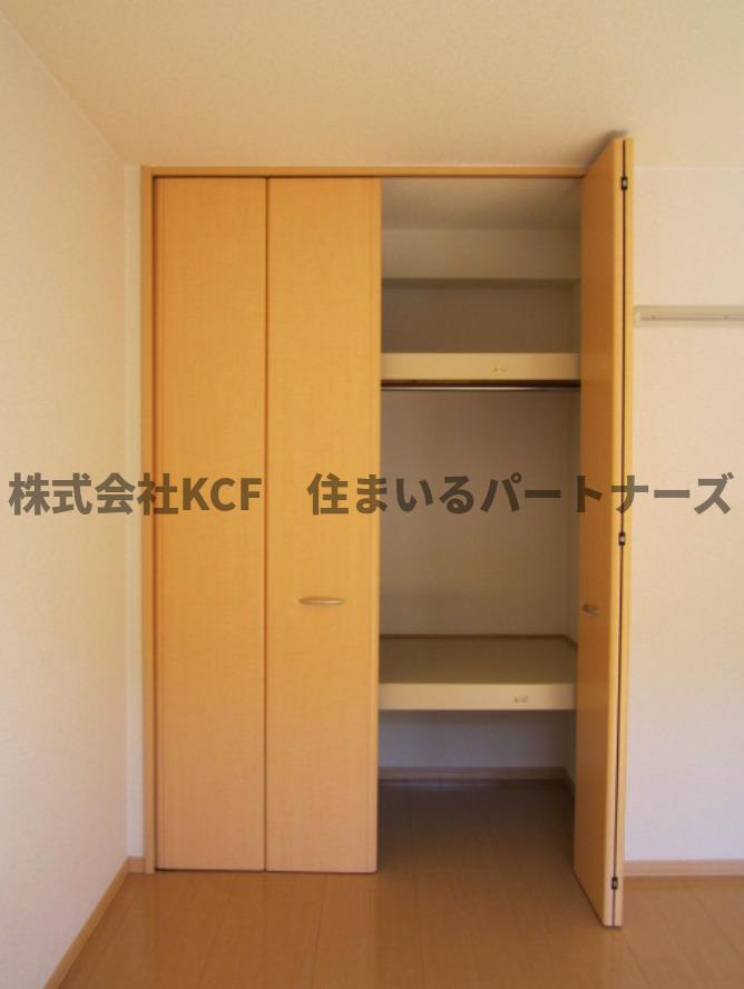 アンプルールB棟の収納|収納のためのスペースです