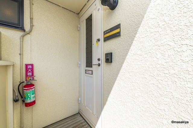 ラ・ポール丸山Ａのエントランス