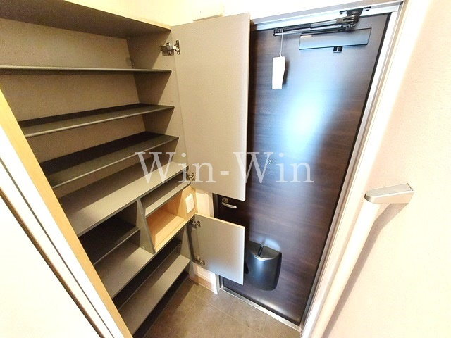 アムール二本松 Bの玄関