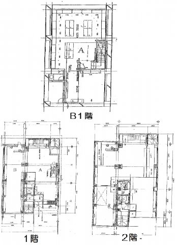 渋谷区神宮前６丁目の店舗一部の間取り