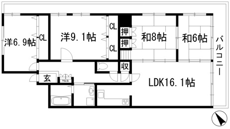 【間取り】