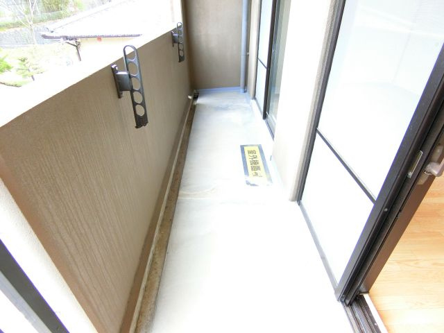 エイチツーオー長野のバルコニー