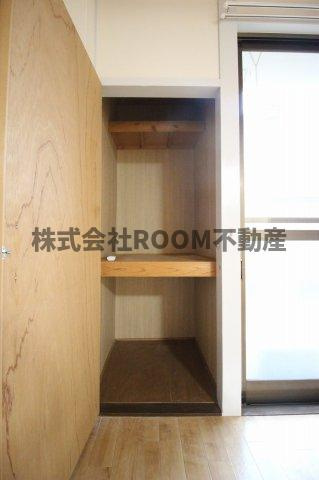 下沖ハイツの収納|小物を収納するのに便利です