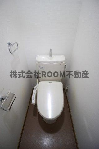 下沖ハイツのトイレ|落ち着いたトイレです
