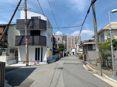 【前面道路含む現地写真】 | PLAISIR津門西口